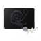 Frameless laptop chalkboard